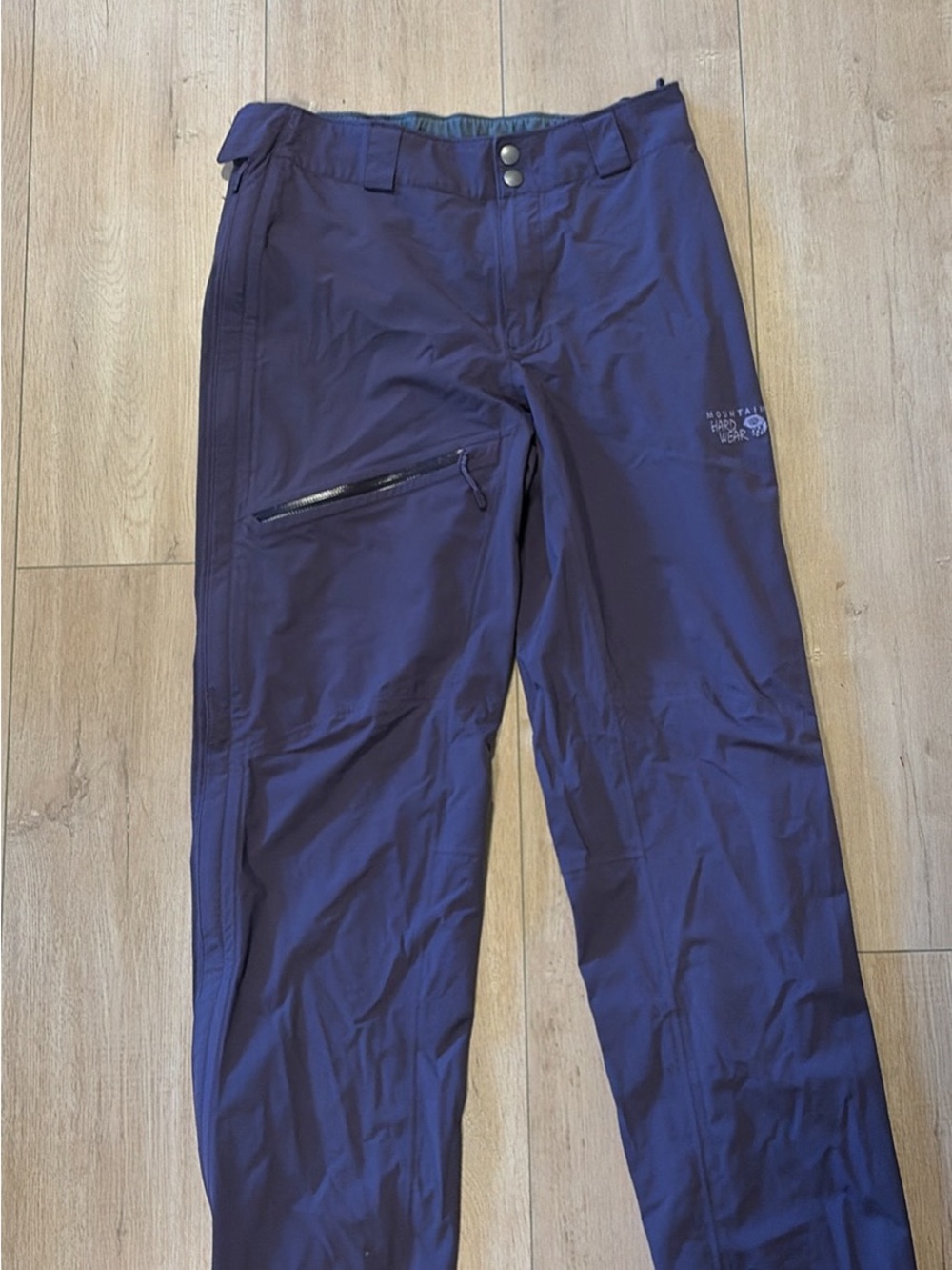Mountain Hardware Stretch Ozonic Rain Pants - Purple - Small